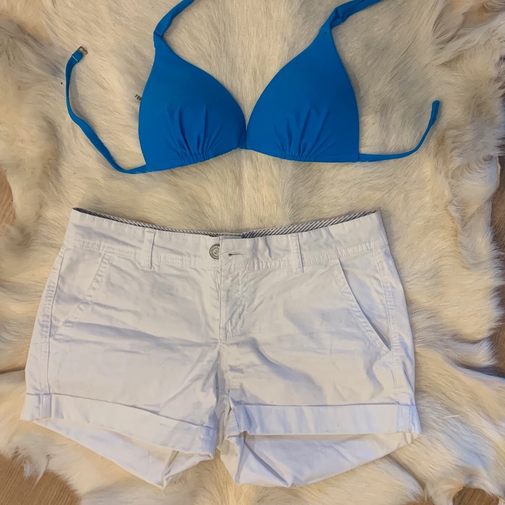 White Shorts
